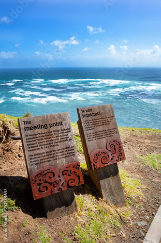 Cape Reinga ,the northernmost point of New Zealand
