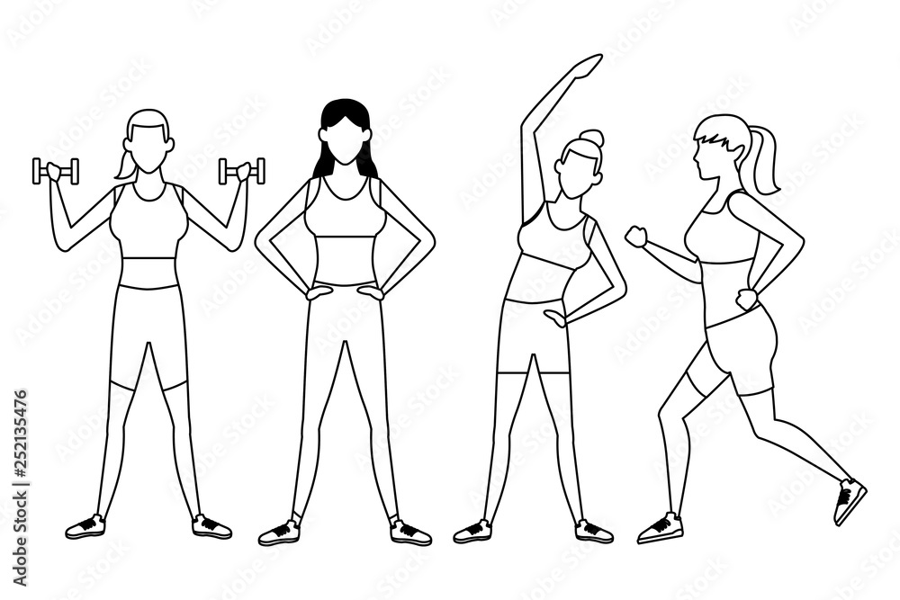 women working out women working out