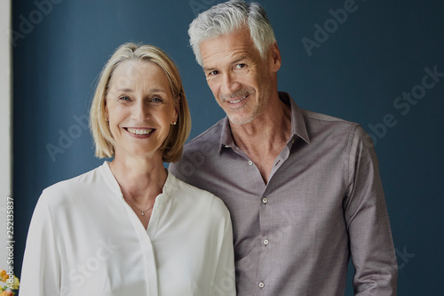 Portrait of smiling mature couple