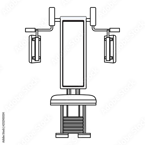 pectoral fly machine
