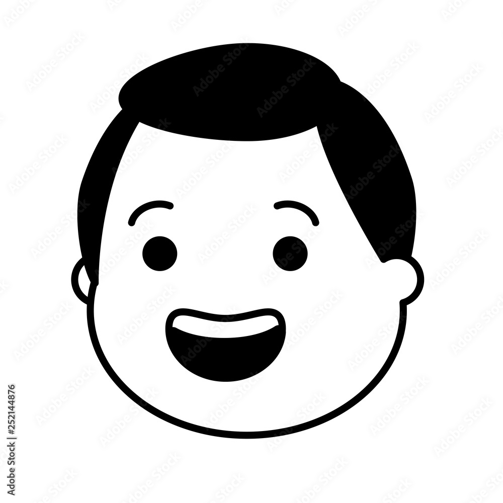 smiling man face smiling man face