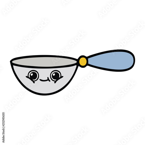 cute cartoon measuring spoon