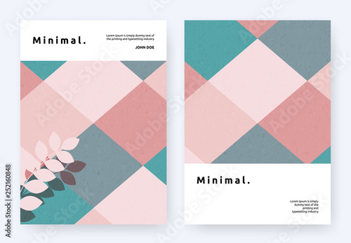 Book cover template design,...