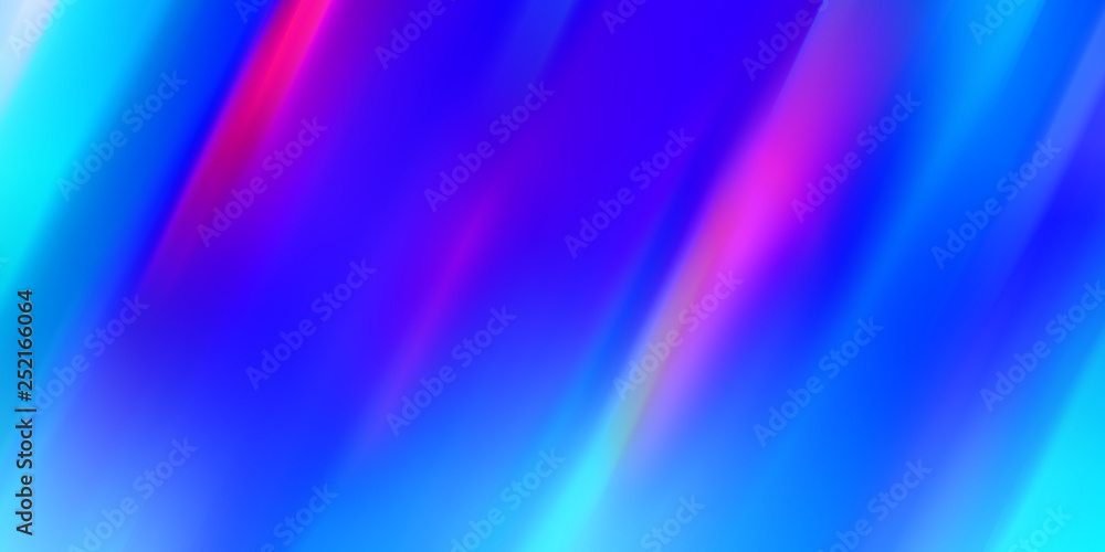 Colorful gradient fluid shapes dynamic color wallpaper. Blue Spectrum vibrant colors background.