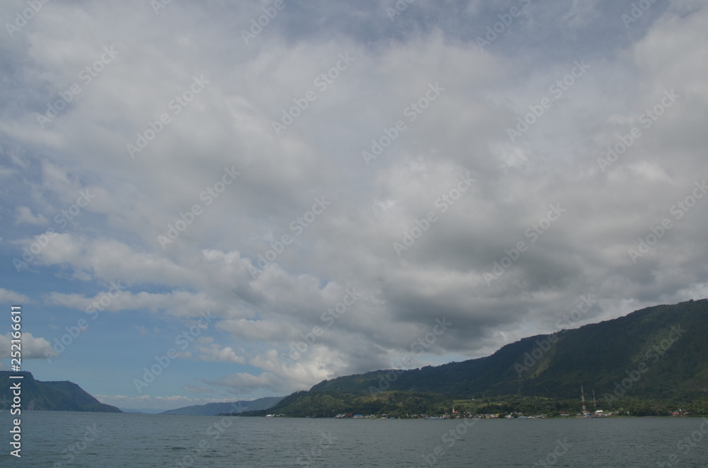 Traveling around Lake Toba, North Sumatra, Indonesia