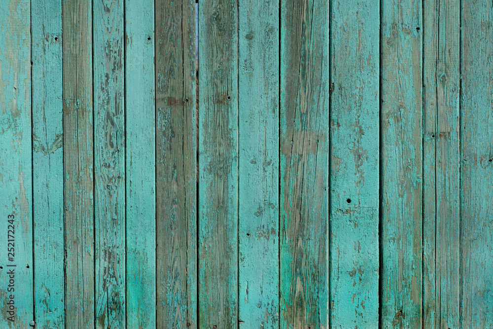 Wooden fence covered with green paint. For design, banner and layout. Wooden fence covered with green paint. For design, banner and layout.