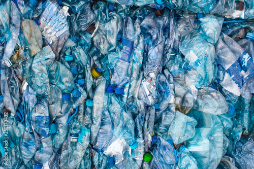 bottle pet plastic prepare to recycle