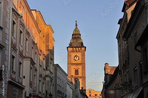 stadtturm enns, clocktower, upper austria photo