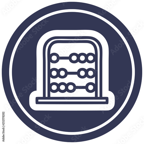 traditional abacus icon