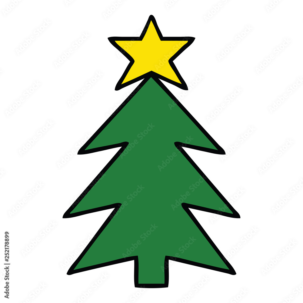 cute cartoon christmas tree cute cartoon christmas tree