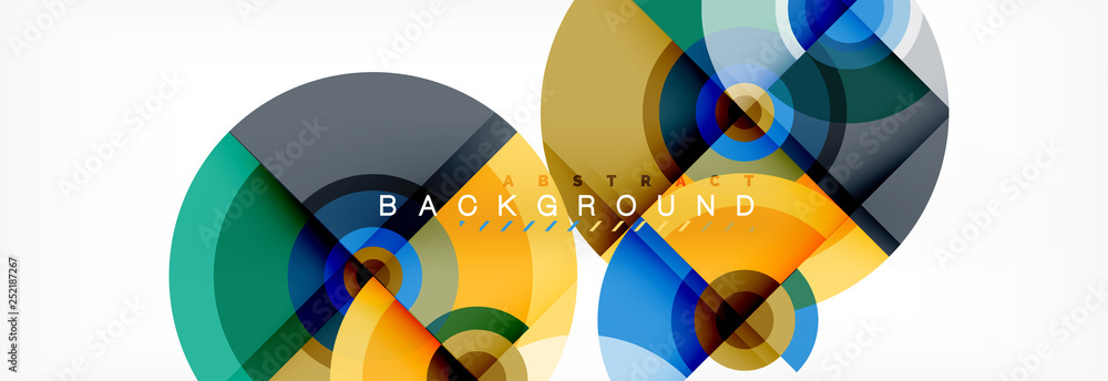 Abstract background circle design Abstract background circle design