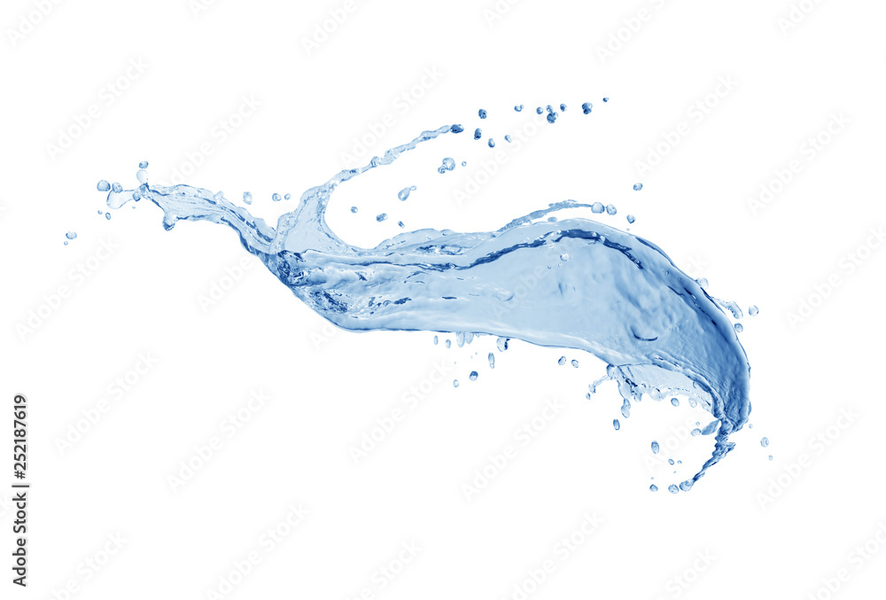 water splash, water splash isolated on white background water splash, water splash isolated on white background