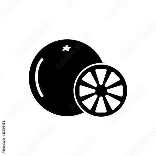 Lemon vector icon. 