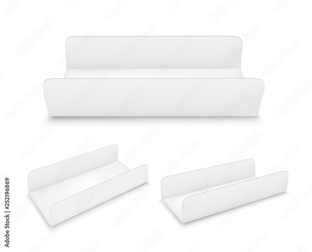 White package for snacks, food and chocolate White package for snacks, food and chocolate