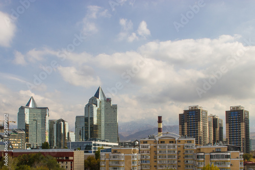 The City of Almaty, Bird's Eye View