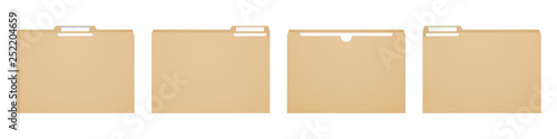 Manila folder for reports and archive cases.
