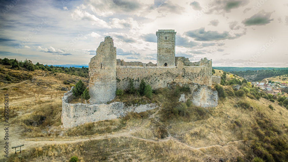 Castillo en Ucero, Soria, Spain