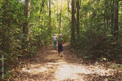 walking trail in the North of Phu Quoc island, one of the sightseeing attractions