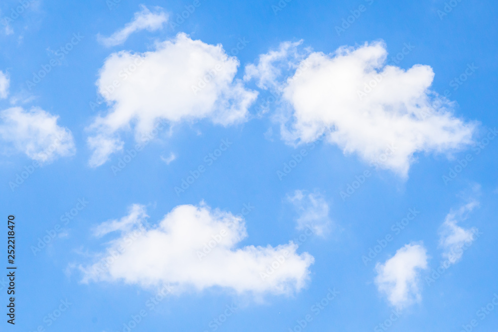 Panorama or panoramic photo of blue sky and clouds or cloudscape. Panorama or panoramic photo of blue sky and clouds or cloudscape.