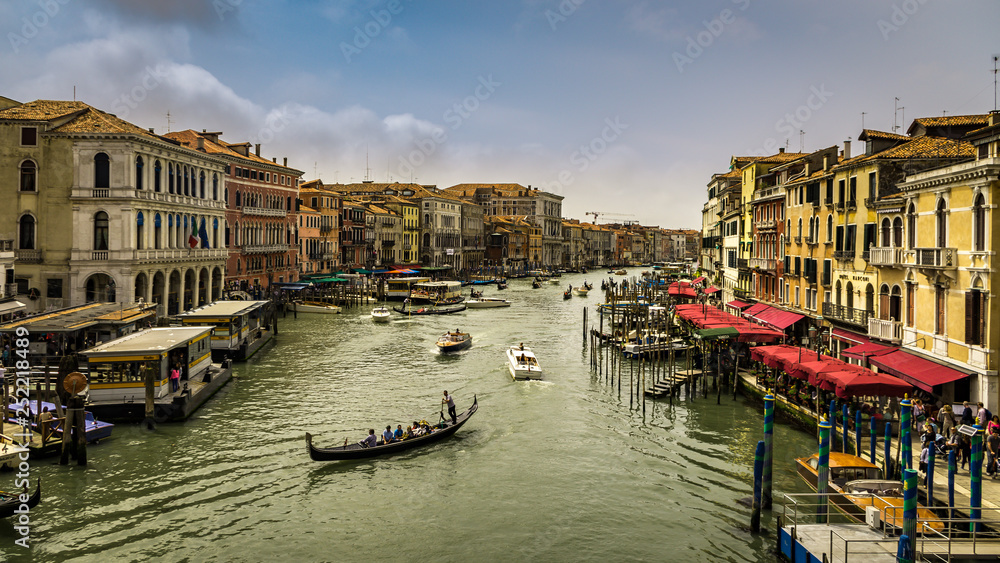 Canal Grande panorama Venice, Italy