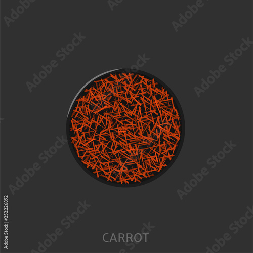 Carrot Vector illustration