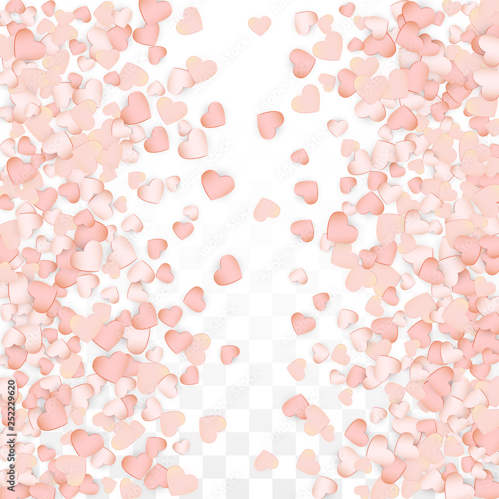 Love Hearts Confetti Falling Background. St. Valentine's Day pattern Romantic Scattered Hearts. Vector Illustration for Cards, Banners, Posters, Flyers for Wedding, Anniversary, Birthday Party, Sales. Love Hearts Confetti Falling Background. St. Valentine's Day pattern Romantic Scattered Hearts. Vector Illustration for Cards, Banners, Posters, Flyers for Wedding, Anniversary, Birthday Party, Sales.