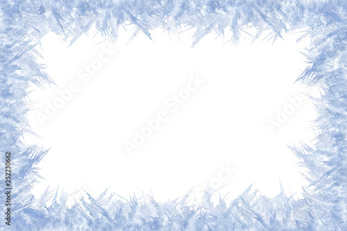 Frozen frame on a whited background