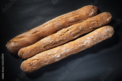 Three baguette