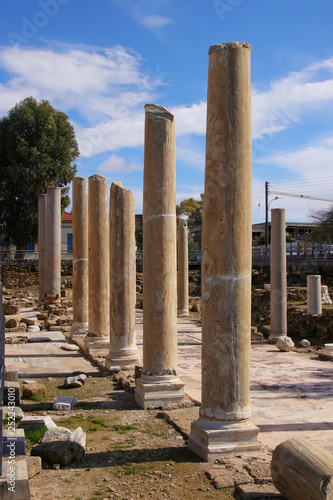 Saint Paul's Pillar and Agia Kyriaki, Paphos- Cyprus UNESCO World Heritage