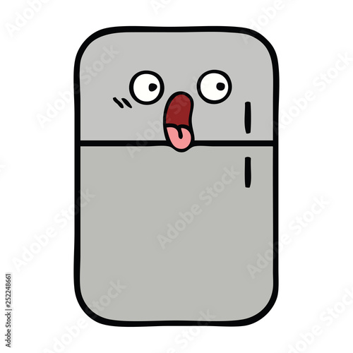 cute cartoon fridge freezer