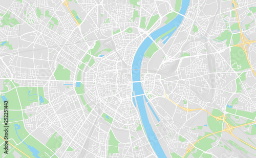 Cologne  Germany downtown street map
