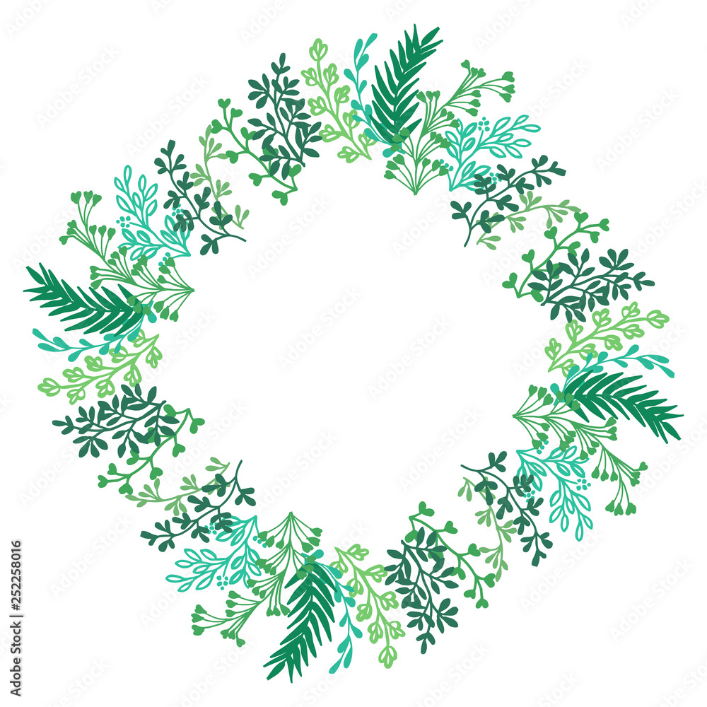 Vector illustration various forms of beautiful flower frame variations hand drawn Vector illustration various forms of beautiful flower frame variations hand drawn