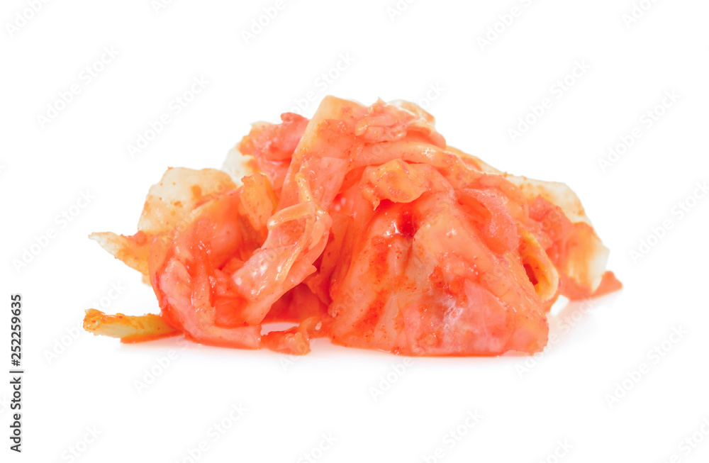 Kimchi (Koreaood) isolated on white background Kimchi (Koreaood) isolated on white background