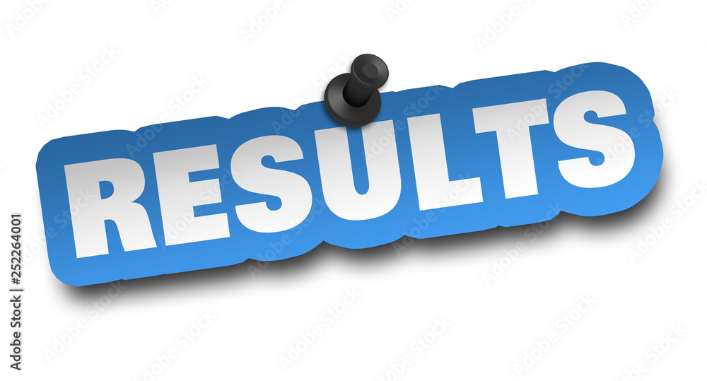 results concept 3d illustration isolated results concept 3d illustration isolated