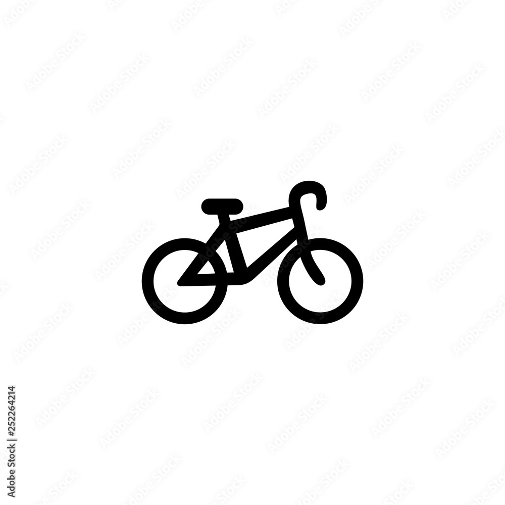 simple bike icon logo simple bike icon logo
