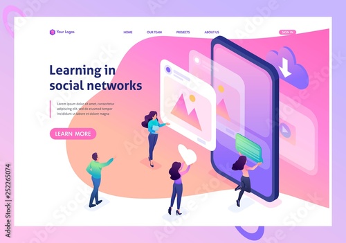 Isometric Learning Create Profile Social Networks
