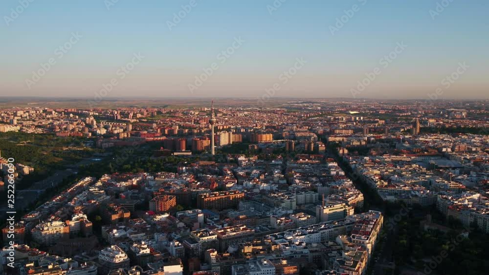 Aerial Spain Madrid June 2018 Sunny Day 30mm 4K Inspire 2 Prores Aerial video of downtown Madrid in Spain on a beautiful sunny day. Aerial Spain Madrid June 2018 Sunny Day 30mm 4K Inspire 2 Prores Aerial video of downtown Madrid in Spain on a beautiful sunny day.