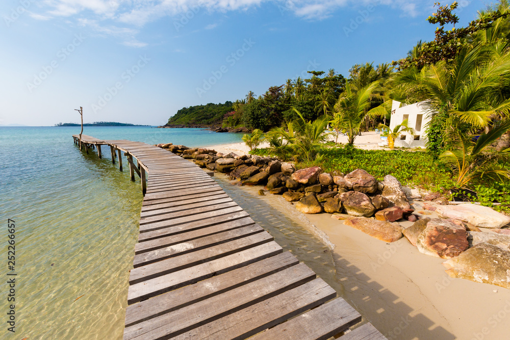 Fototapeta premium Tropical landscape of Koh Kood