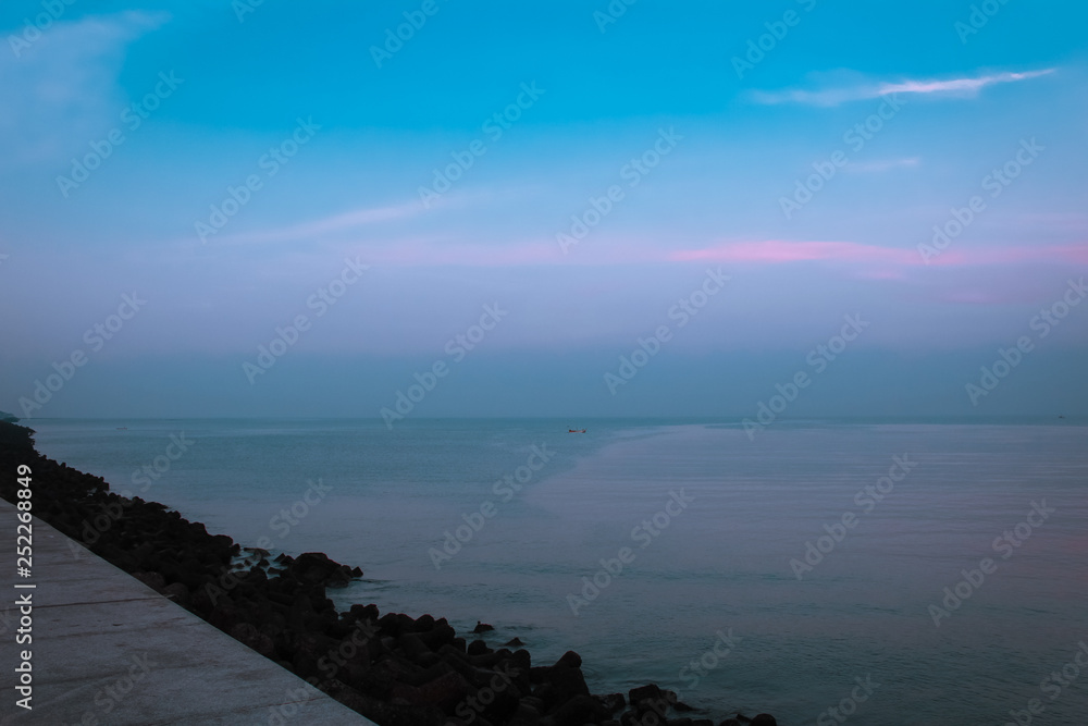 View of Mumbai from Marine Drive - Maharashtra, India