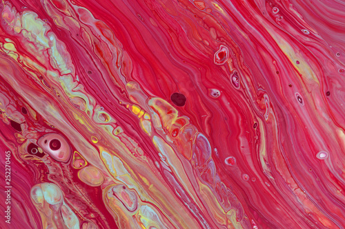 Abstract picture of pink paints