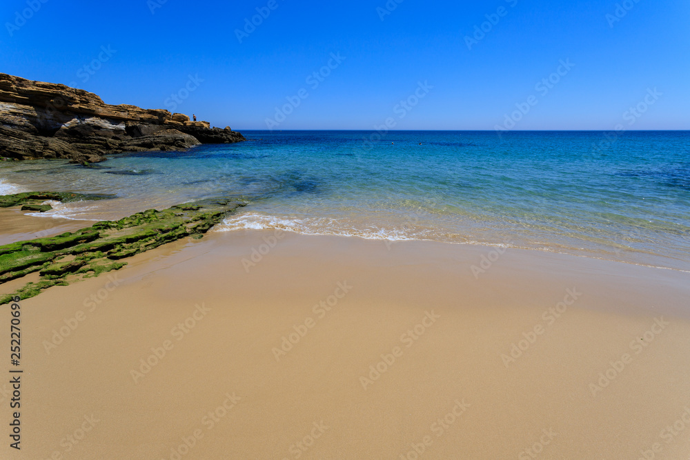 spiaggia di Luz, in Algarve (Portogallo)