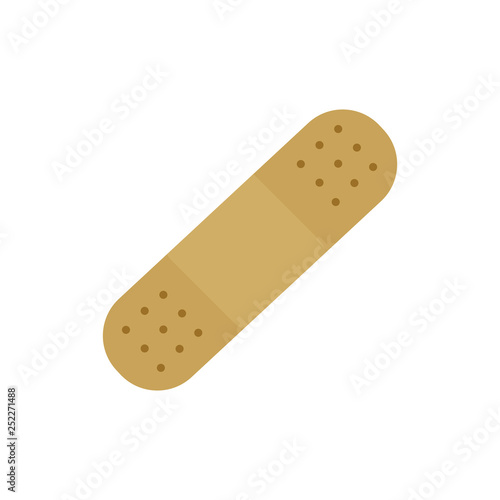 Bandage emoji vector flat design 
