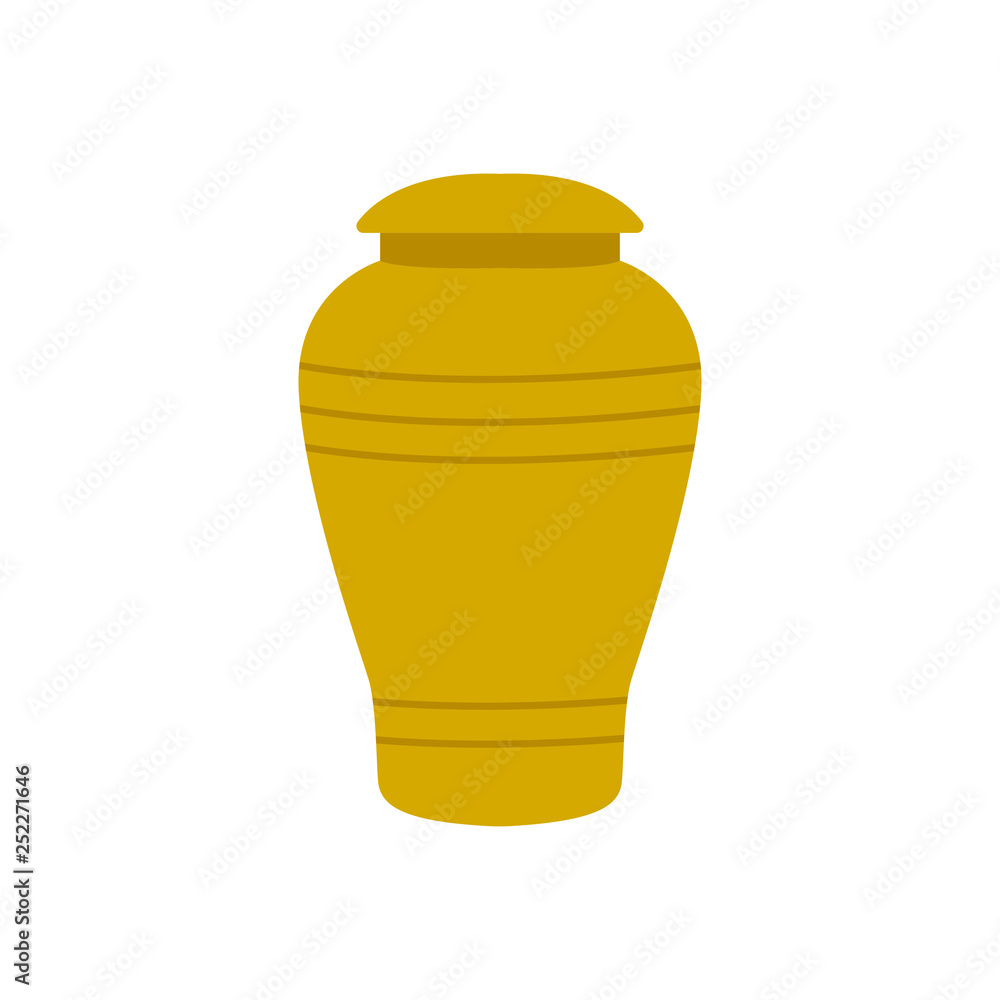 Funeral Urn emoji vector illustration