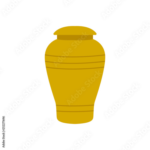 Funeral Urn emoji vector illustration