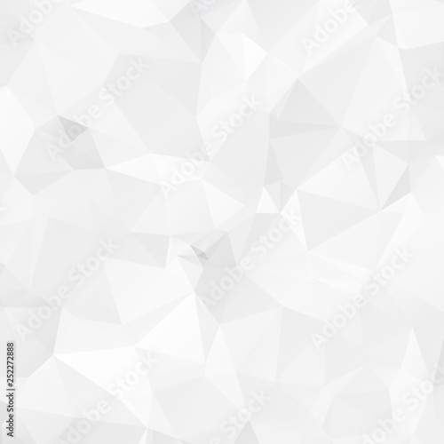 abstract Gray background low poly textured triangle shapes in random pattern design ,vector design illustration
