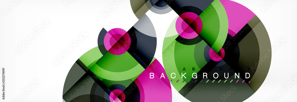 Circular vector abstract background Circular vector abstract background