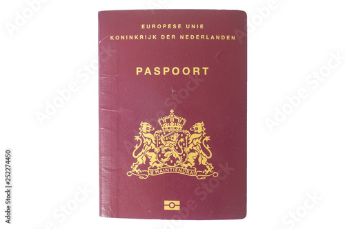 Used dutch passport