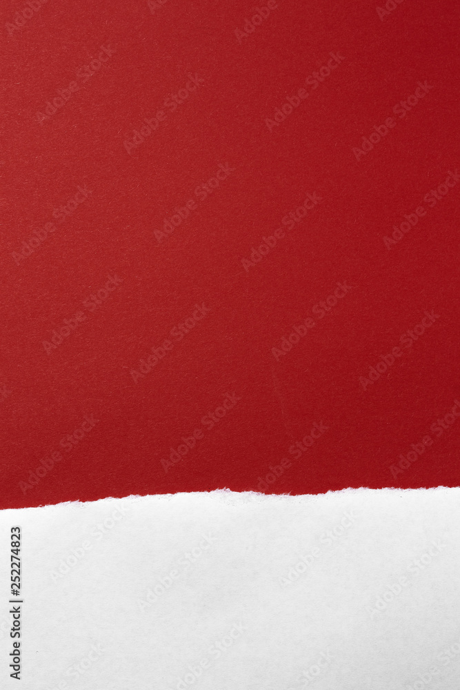 Fototapeta premium Torn paper background with space for text, top view copy cpace