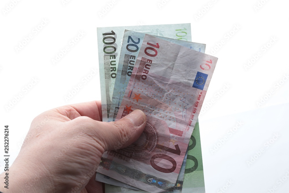 American Dollar and Euro Banknotes American Dollar and Euro Banknotes