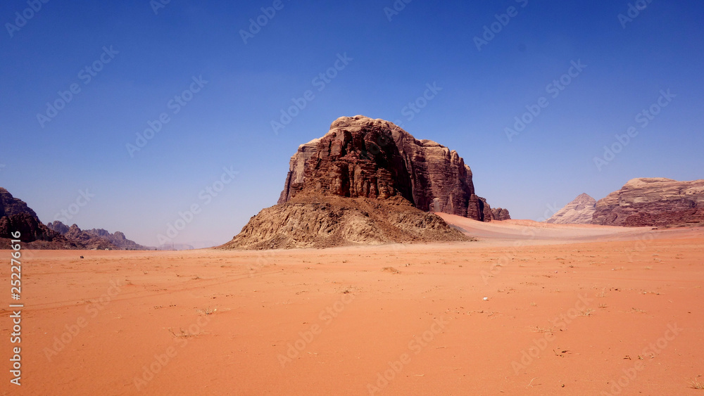 Fototapeta premium Wadi Rum Wüste in Jordanien